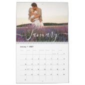 Aangepaste gezelfoto | Gepersonaliseerd 2026 Kalender (Jan 2027)