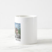 Aangepaste gezelfototekst koffiemok (Center)