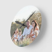 Aangepaste gezelfsfoto ronde klok (Hoek)