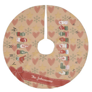 Aangepaste gezellige ASL vrolijk kerstfeest Kerstboom Rok
