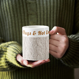 Aangepaste gezellige havermout winter | Knuffels e Koffiemok