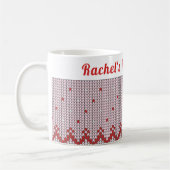 Aangepaste gezellige winter | Knuffels en warme ca Koffiemok (Links)