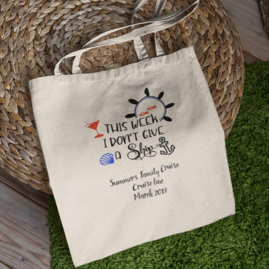 Aangepaste gezereis Grappig schip Personaliseren Tote Bag