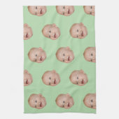 Aangepaste gezicht bakken cadeau gepersonaliseerde theedoek (Verticaal)