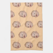 Aangepaste gezicht bakken cadeau gepersonaliseerde theedoek (Verticaal)