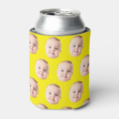 Aangepaste gezicht blikjeskoeler, gepersonaliseerd blikjeskoeler (Blikje Voorkant)