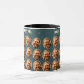 Aangepaste Gezicht Gepersonaliseerde Tekst met Afb Mok (Midden)