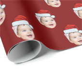 Aangepaste Gezicht Gift Wrap, Sinterklaas Pet Gezi Cadeaupapier (Rol Hoek)
