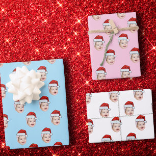 Aangepaste Gezicht Gift Wrap, Sinterklaas Pet Gezi Inpakpapier Vel