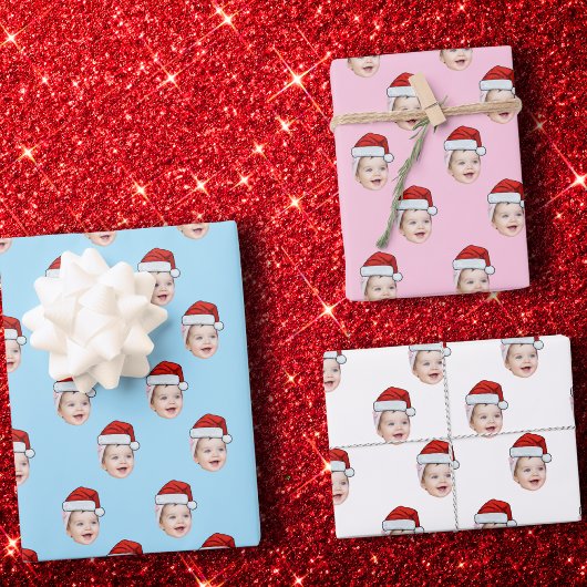 Aangepaste Gezicht Gift Wrap, Sinterklaas Pet Gezi Inpakpapier Vel