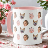 Aangepaste Gezicht Mok, Aangepaste Foto mok, Famil Mok