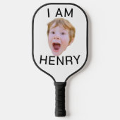 Aangepaste Gezicht Pickleball Verjaardagsfeest Mat Paddle (Voorkant)