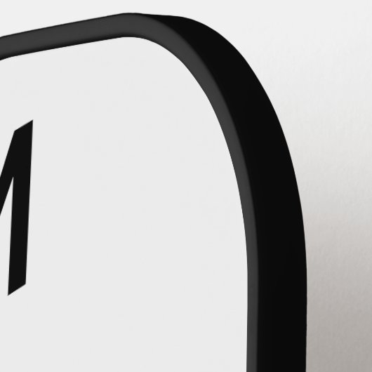 Aangepaste Gezicht Pickleball Verjaardagsfeest Mat Pickleball Paddle (Links Detail)