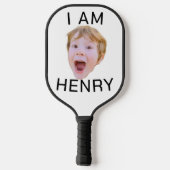 Aangepaste Gezicht Pickleball Verjaardagsfeest Mat Pickleball Paddle (Achterkant)