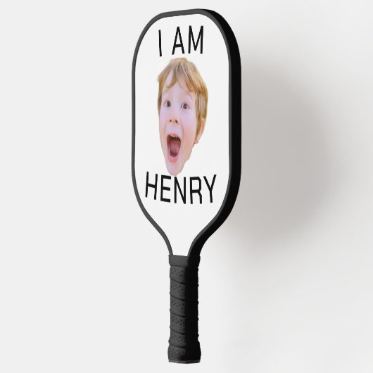 Aangepaste Gezicht Pickleball Verjaardagsfeest Mat Pickleball Paddle (Links)