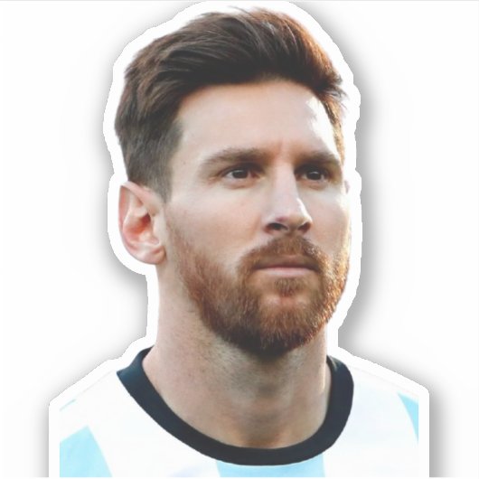 Aangepaste gezicht Stickers gepersonaliseerd (Voorkant)