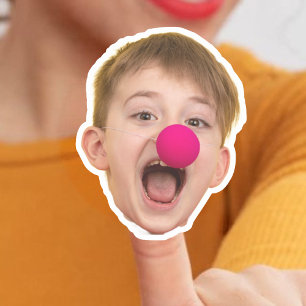 Aangepaste Gezicht Stickers Gepersonaliseerd Afbee