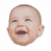 Aangepaste Gezicht Stickers Gepersonaliseerde Gezi (Voorkant)