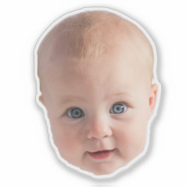 Aangepaste Gezicht Stickers Gepersonaliseerde Gezi