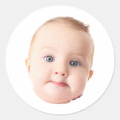 Aangepaste Gezicht Stickers Gepersonaliseerde Gezi (Voorkant)