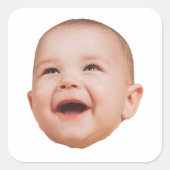 Aangepaste Gezicht Stickers Gepersonaliseerde Gezi (Voorkant)
