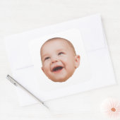 Aangepaste Gezicht Stickers Gepersonaliseerde Gezi (Envelop)