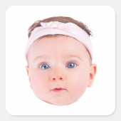 Aangepaste Gezicht Stickers Gepersonaliseerde Gezi (Voorkant)