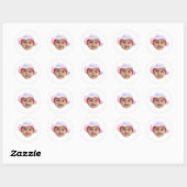 Aangepaste Gezicht Stickers Gepersonaliseerde Gezi (Vel)