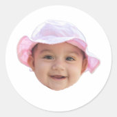 Aangepaste Gezicht Stickers Gepersonaliseerde Gezi (Voorkant)