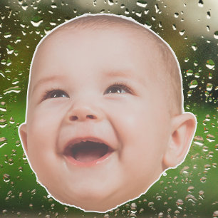 Aangepaste Gezicht Stickers Gepersonaliseerde Gezi