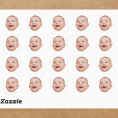 Aangepaste Gezicht Stickers Gepersonaliseerde Gezi