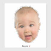 Aangepaste Gezicht Stickers Gepersonaliseerde Gezi (Vel)