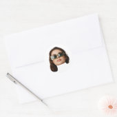 Aangepaste Gezicht Stickers Gepersonaliseerde Gezi (Envelop)