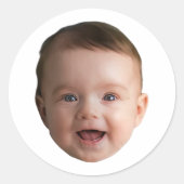 Aangepaste Gezicht Stickers Gepersonaliseerde Grap (Voorkant)