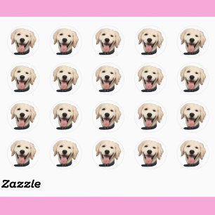 Aangepaste Gezicht Stickers Gepersonaliseerde Hond