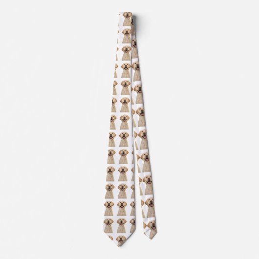 Aangepaste gezicht stropdas, aangepaste huisdier g stropdas (Voorkant)