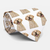 Aangepaste gezicht stropdas, aangepaste huisdier g stropdas (Opgerold)