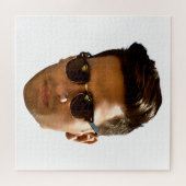 Aangepaste gezicht uitsnijden vrijgezellenfeest ve legpuzzel (Horizontaal)