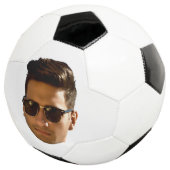 Aangepaste gezicht uitsnijden vrijgezellenfeest ve voetbal (Drie kwart)