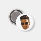 Aangepaste gezicht-uitsnijding vrijgezellenfeest v magneet (Voorkant / Achterkant)