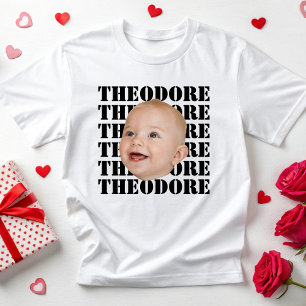 Aangepaste Gezicht Verjaardag Bachelor Party Bruid T-shirt