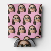 Aangepaste Gezicht Verjaardag Favorieten Bachelor  Blikjeskoeler (Voorkant)