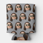 Aangepaste Gezicht Verjaardag Favorieten Bachelor  Blikjeskoeler (Achterkant)