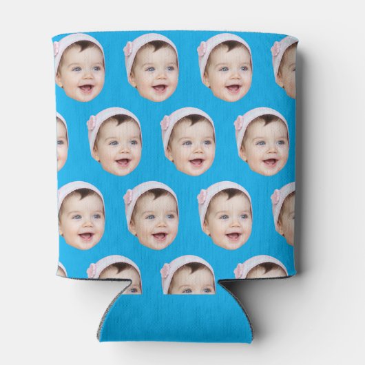 Aangepaste Gezicht Verjaardag Favorieten Bachelor  Blikjeskoeler (Achterkant)