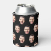 Aangepaste Gezicht Verjaardag Favorieten Bachelor  Blikjeskoeler (Blikje Voorkant)