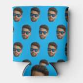 Aangepaste Gezicht Verjaardag Favorieten Bachelor  Blikjeskoeler (Voorkant)