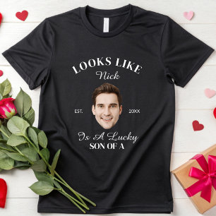 Aangepaste gezicht vrijgezellenfeest cadeaus bruid t-shirt