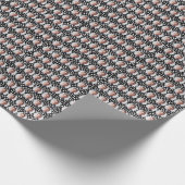 Aangepaste gezichten Sterren Patroon Cadeaupapier (Hoek)