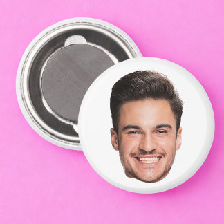 Aangepaste gezichts foto magneet