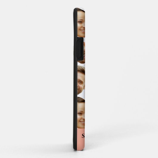 Aangepaste gezichtsafbeelding Hart Grappig Koppelp Case-Mate iPhone Case (Achterkant/rechts)